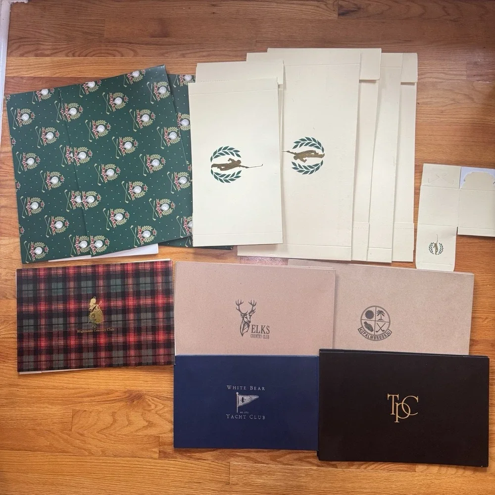 13 Ct VTG Premium‎ Golf Gift Boxes